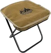 Ｂｅｓｇａ Camping Stool Seat Portable Folding Stool Fishing Stool Folding Small Chair for Traveling