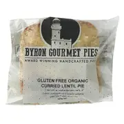 Organic Byron Gourmet Pies Gluten Free Curried Lentil Vegan Pie Bulk Buy 6 x 220g – Fresh, healthy organic delivery | Doorstep Organics
