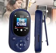 64GB Clip MP3 Player with BT, Portable Mini Music Player with 1.5 Inch Screen | HiFi Lossless Sound Supports up to 128GB TF | Calendar, Clock, FM, E Books | Sports & Outdoor,32GB