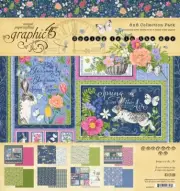 Graphic 45 SPRING Is In The AIR 8"x8" Paper Pack 24 Sheets Scrapbook Journal