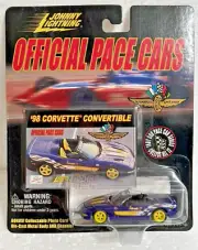 Johnny Lightning 1999 Pace Car '98 Purple Corvette Convertible