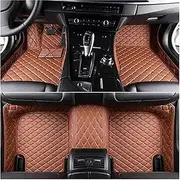Car Front Floor Mats Custom 3D Full Coverage Car Floor Mats Interior Accessories Carpet 5 Series E61 Touring F11 G31 F07 Gran Turismo(Brown6,5 F11 2010-2017)