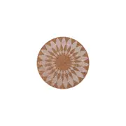 Ladelle 20 cm Round Sanctuary Eco Friendly Durable Cork Trivet - White