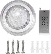 Underwater Light AC12V 35W 360LED RGB Underwater Light Multicolor Waterproof Pool Lamp with Remote Control