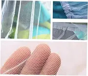 Yardwe Stroller Mesh Cover for Strollers Carriers Cradles Elasticized Edging for Protects Against Flying Insects Bugs