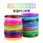 【THE LITTLE ONES】3D列印耗材繪畫筆耗材低溫PCL 1.75MM 10入組盒裝(DIY 3D列印 3D列印耗材 隨機出色)