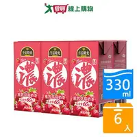 在飛比找樂天市場購物網優惠-光泉午后時光重乳草莓奶茶330MLx6入【愛買】