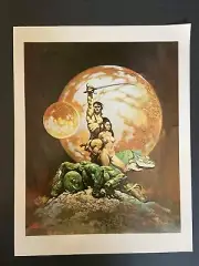 A Princess Of Mara - Frank Frazetta Poster Print 9x11