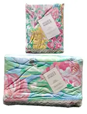 ATELIER MARTEX Monet's Lilies 1989 King Flat/2 Pillowcases 200tc Cotton Blend
