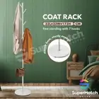 7 Hooks Garment Clothes Coat Rack Stand Metal Tree Hanger Bag Hat Hook Holder