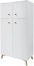 Love N Care Fjord Wardrobe, White