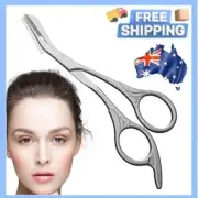 BrowMaster Stainless Steel Trimmer Brow Master Eyebrow Scissors with Comb MQ