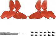 Propeller for D-JI Neo Drone Props Blade 2 Pairs Colorful Propellers Replacement Light Weight Wing Fans Spare Parts Accessories(Red)