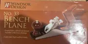 Windsor Design High Carbon Body Bench Hand Plane #33 Woodworking Carpenter