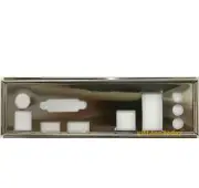 For Asus TUF GAMING B460M-PLUS Shield I/O IO Rear Baffle Backplate
