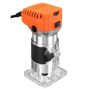 1280W Wood Palm Router Tool Hand Edge Trimmer WoodWorking Joiner Cutting Palmming Tool 6 Speeds 35000r/min 220V 6.35mm(1