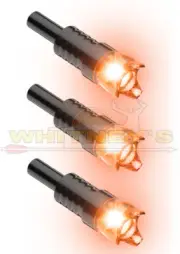 Double Take Nockout Talon Lighted Nocks - .297 - Orange - 3pk - NO-2002