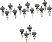 SUPVOX Sets Ukulele Bridge Pins Fixed Pin Set Metal Tuning Pegs Replacement Tuning Accessories Pcs