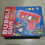 馬力歐 泡泡槍 玩具 BUBBLE GUN 夾物 SUPER MARIO