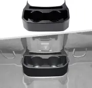 Dual Rear Cup Holder Organizer For Wrangler JL JLU & Gladiator JT 2018-2025