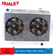 3Row Aluminum Radiator+Fan For HOLDEN Kingswood HG HT HK HQ HJ HX HZ Chev engine