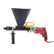 Electric Mortar Grout Gun, Stainless Steel Grouting Pointing Caulking Tool, C...