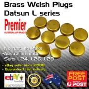 Brass Welch Welsh Core Freeze Plug Set Fits Datsun Nissan L Series Engine L28