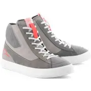 Stated Light Gray Red Fluo White Motorcycle Riding Shoes