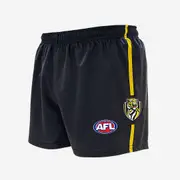 AFL Home Baggy Shorts - Richmond Tigers - Adult - Supporter - Burley Sekem