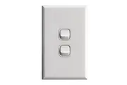 Hpm Excel 2 Gang Wall Switch