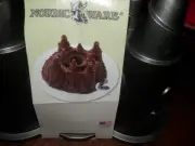Nordic Ware Castle Bundt Cake Pan 10 Cups 2.4 Liters Made USA (57724) Baking NWT