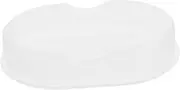HEALSOPTHY 1pc Ellipse Soap Box Mold Silicone Frame for Crafting Versatile Storage for Handmade Soaps for Home Store Use Style
