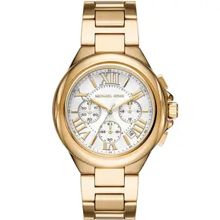 Michael Kors MK Camille 時尚三眼計時女錶-43mm MK7270