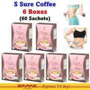 S Sure Coffee Instant Powder Mix Pananchita Control Hunger Low Calorie No Sugar