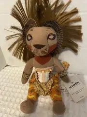 The Lion King Simba Walt Disney Theatrical Broadway Musical Show Plush Doll NWT