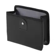 Car Trash Can Hanging Car Door Faux Leather Trash Bin Black 1 Pcs