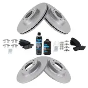Front Rear Disc Brake Kit for Mazda 6 Fusion Milan Lincoln Zephyr MKZ (for: Mazda)