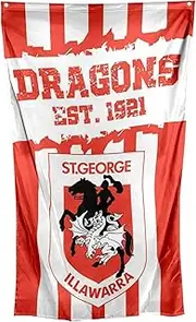 St George Dragons NRL Large Wall Cape Flag