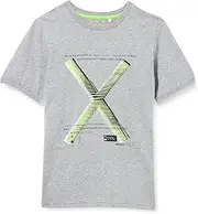 [Sanetta] Boys' Shirt grau Pajama Top, Elite Grey Mel