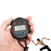 Digital Stopwatch for Sports with Time and Alarm Function for Fitness Trainers