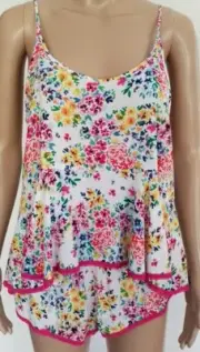PETER ALEXANDER PJS SALE Womens Floral Set Shorts & Top Size XS/S/M/L/XL BNWT PJ