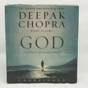 God Deepak Chopra Audio Book 9 CDs 11 Hours Read by Author Unabridged New Sealed