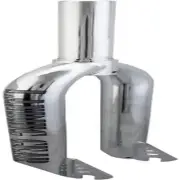 BIKES BMX Landing Gear Chrome Chromoly Fork Cr-Mo Steerer Tube Thread Threadles
