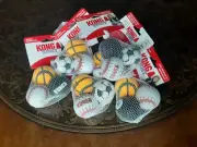24 KONG Small SPORTS Balls Tennis Assorted Dog/Puppy Durable Bulk Wholesale