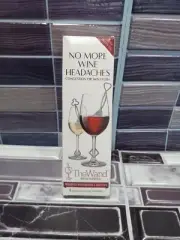 PureWine The Wand Silver Polypropylene Wine Filter