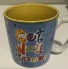 NEW Burton + Burton Get Well Soon CERAMIC Coffee Mug Gift 13 oz Year 2005
