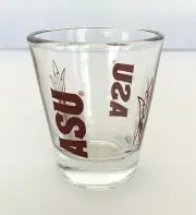 Arizona State University ASU Sun Devils Shot Glass Liquor Barware NEW