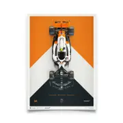 McLaren Formula 1 Team - Lando Norris - The Triple Crown Livery - 60th Anniversary - 2023 Poster