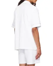 Casablanca Monogram Towelling Shirt L white