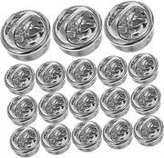 [TEHAUX] 50 Sets Butterfly Needle Lapel Pin With Clutch Back Pin Backs for Enamel Pin Lock Clutch Pin Backs Replacement Clutch Pin Backs Locking Pin Badge Locking Backs Needle Needle Copper